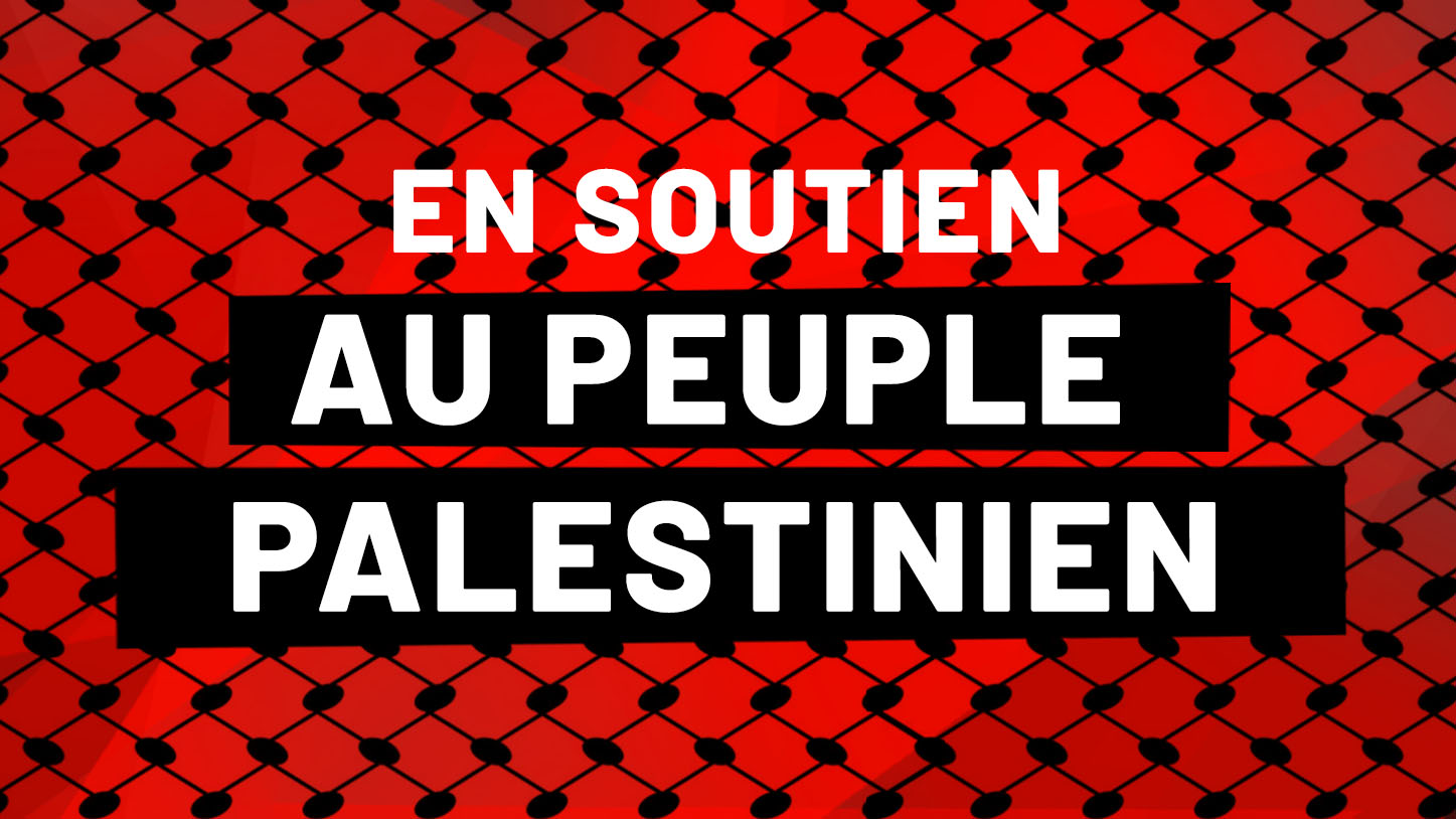 Soutien au peuple palestinien