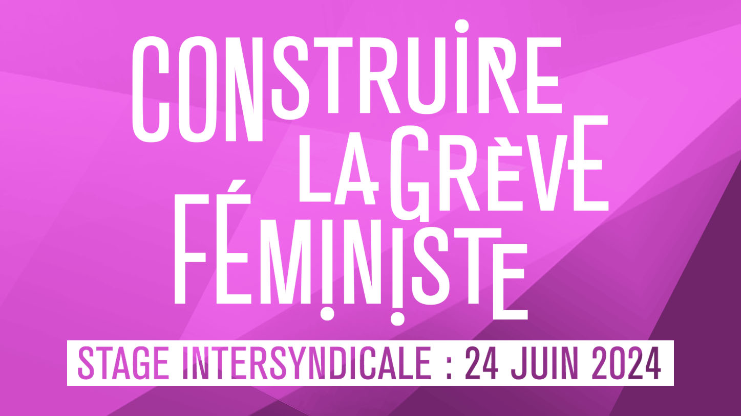 24 juin : stage intersyndical féministe