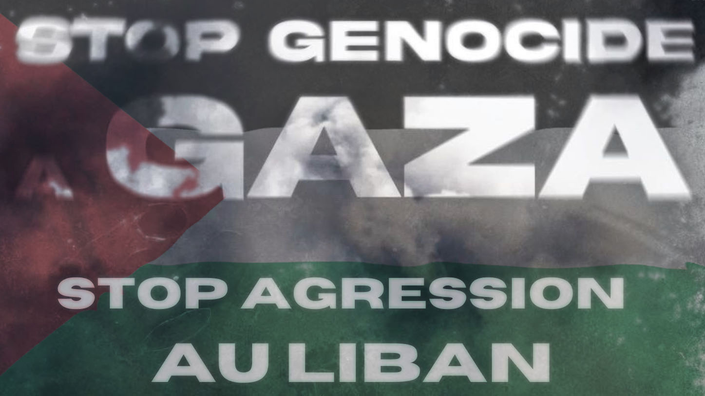 Samedi 5 octobre : soutien aux peuples palestinien et libanais