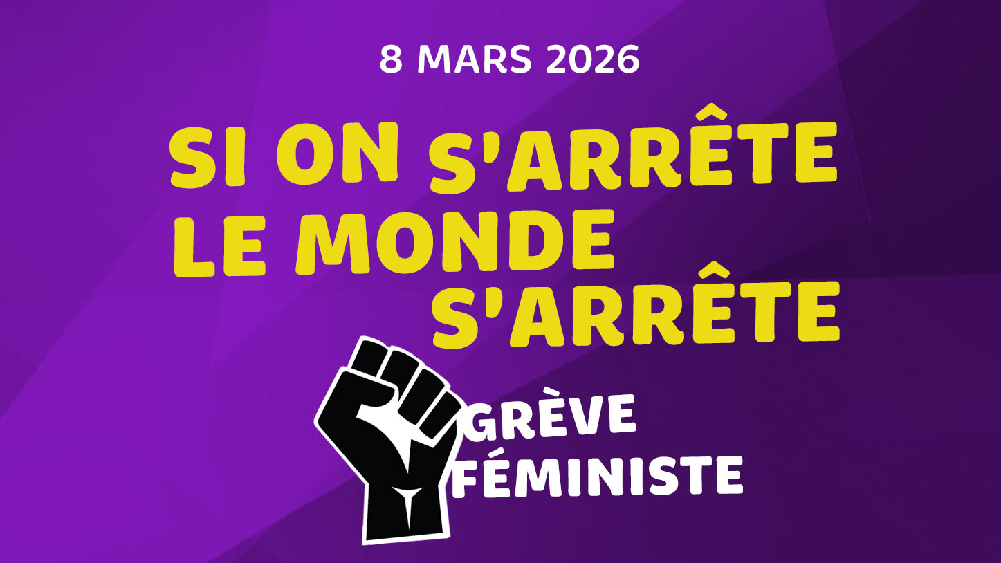 Dimanche 8 mars : grève féministe !