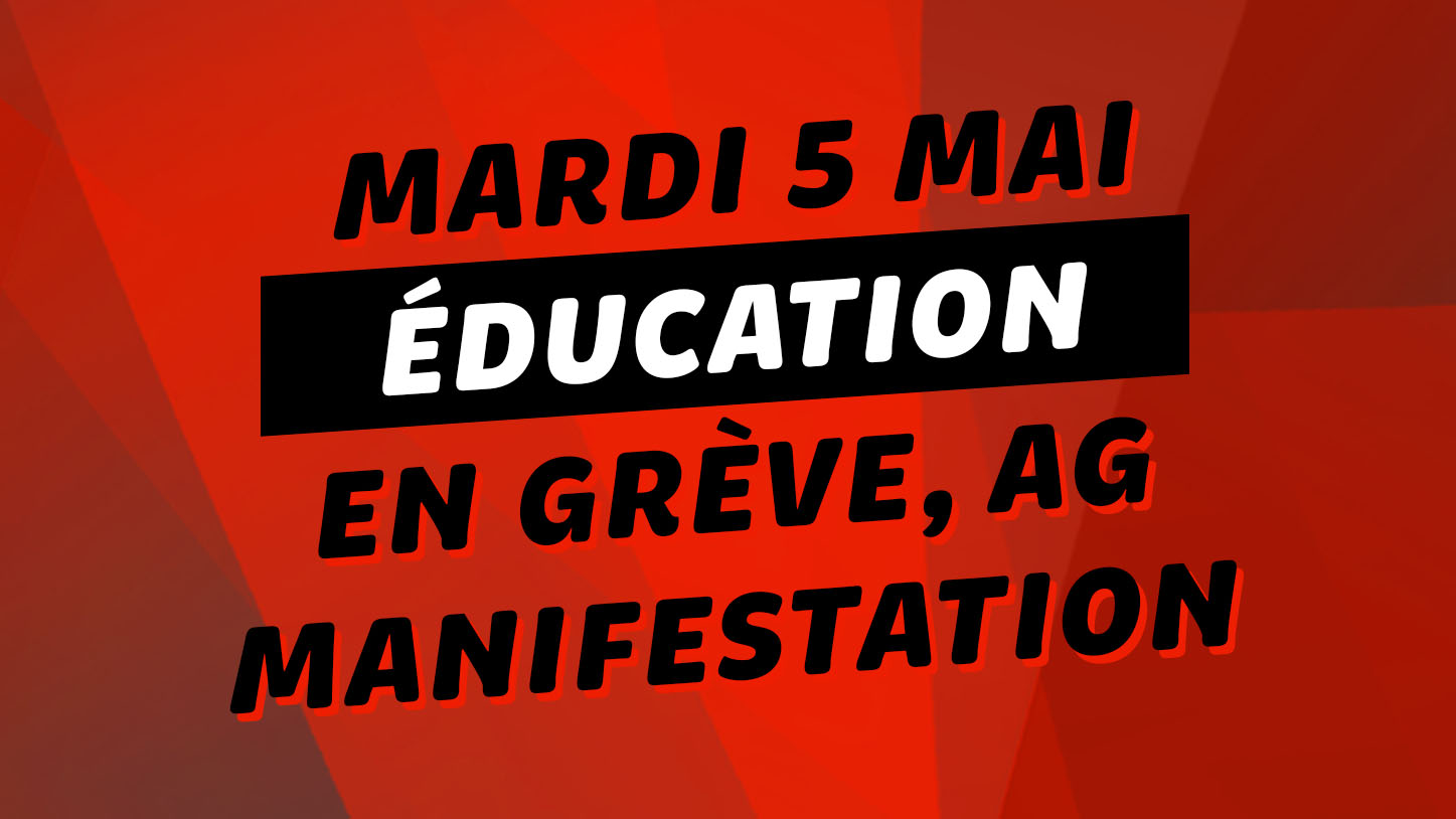 L&rsquo;école pour toutes et tous ? Elle se gagne par la mobilisation !