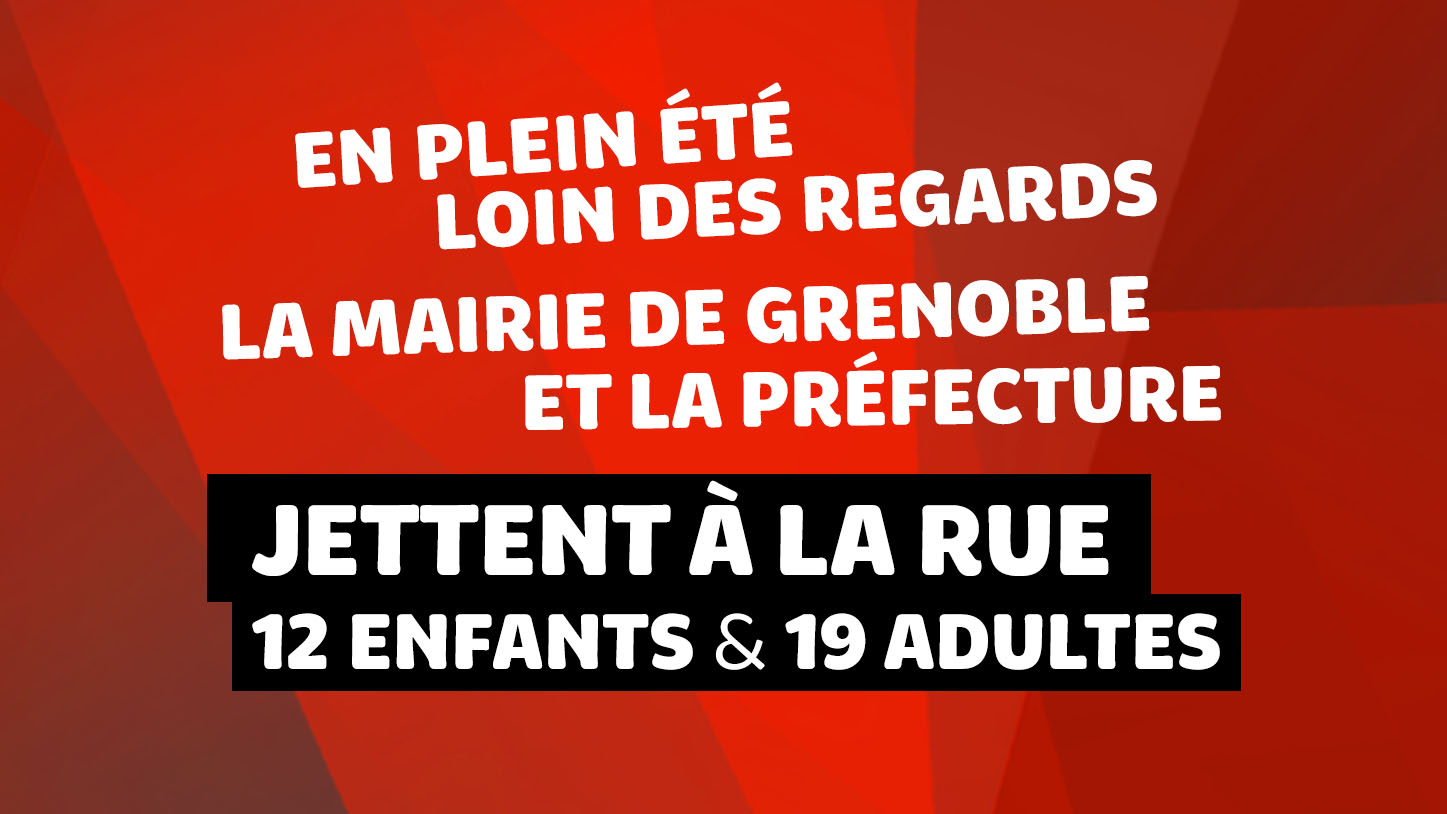 Expulsion avenue Léon-Blum en plein milieu de l’été
