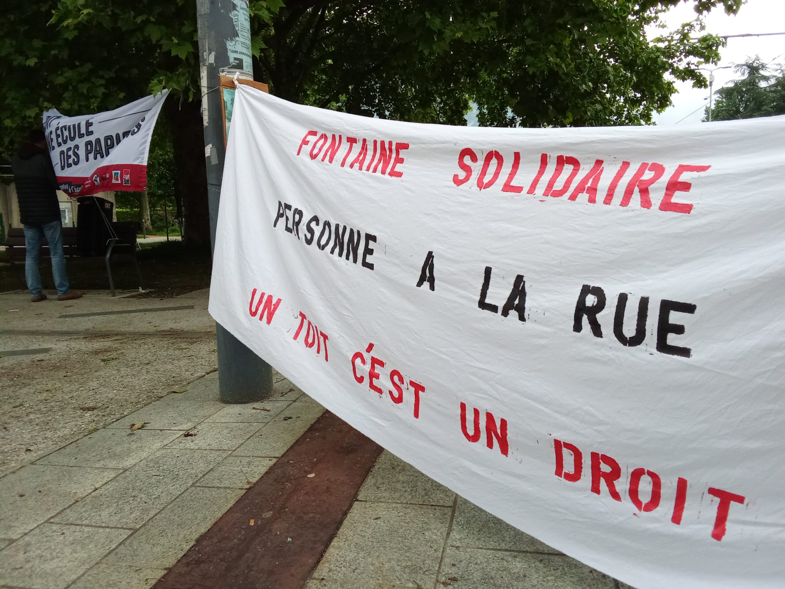 Lundi 10 novembre : rassemblement à Fontaine