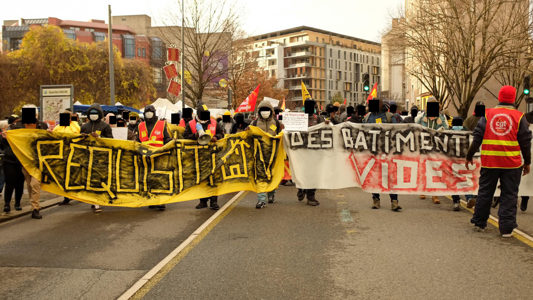 Vendredi 19 décembre : rassemblement pour soutenir les occupant·es de la Métro à la rue